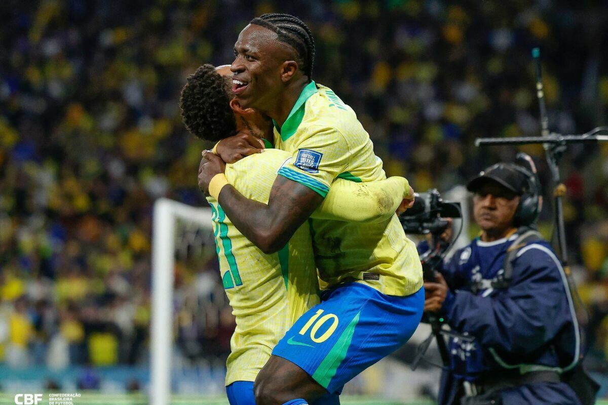 Imagem de compartilhamento para o artigo Brasil vence Paraguai por 1 a 0 e garante vaga na Copa do Mundo 2026 da MS Todo dia